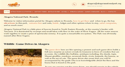 Desktop Screenshot of akageranationalpark.org